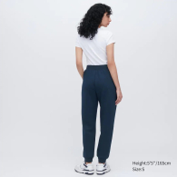 Спортивные штаны UNIQLO джоггеры с технологией DRY 1159786683 (Синий, S)