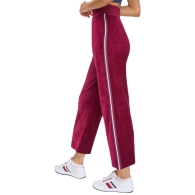 Жіночі велюрові спортивні штани Tommy Hilfiger 1159806755 (червоний, S)