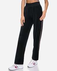 Жіночі спортивні велюрові штани Tommy Hilfiger 1159806907 (Чорний, S)
