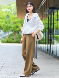Широкие спортивные штаны DRY UNIQLO 1159829304 (Зеленый S)