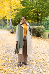 Широкие спортивные штаны DRY UNIQLO 1159829304 (Зеленый S)