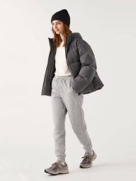 Спортивные штаны UNIQLO HEATTECH с экомехом 1159832985 (Серый XS)