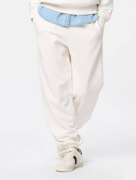 Спортивные штаны UNIQLO джоггеры 1159833952 (Молочный M)