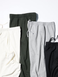 Спортивні штани UNIQLO джоггери 1159833965 (Білий M)