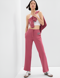 Женские спортивные штаны GAP флис 1159837052 (Розовый XXL)