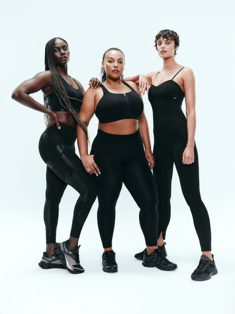 Спортивный топ Victoria's Secret бра 1159830213 (Черный S)