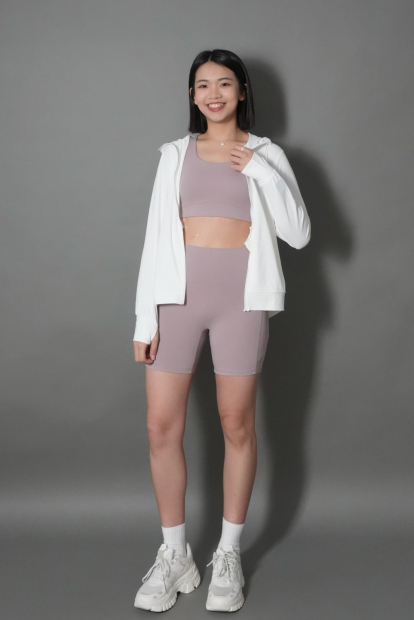 Спортивный топ-бра AIRism Uniqlo 1159831426 (Розовый S)