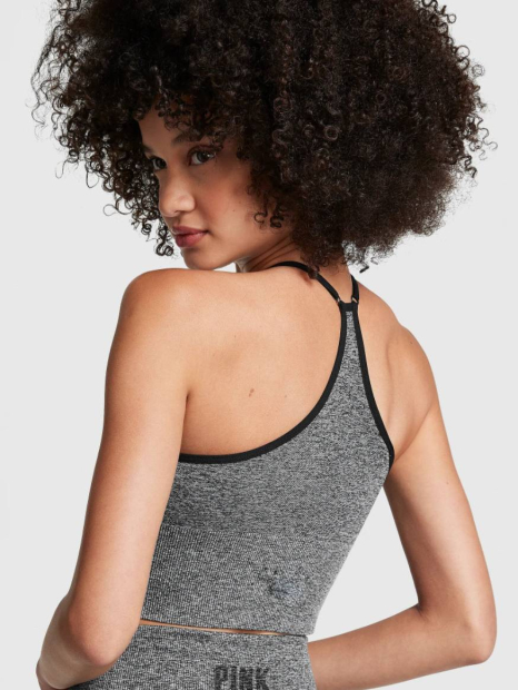 Спортивний топ Victoria's Secret PINK Active 1159832156 (Сірий S)