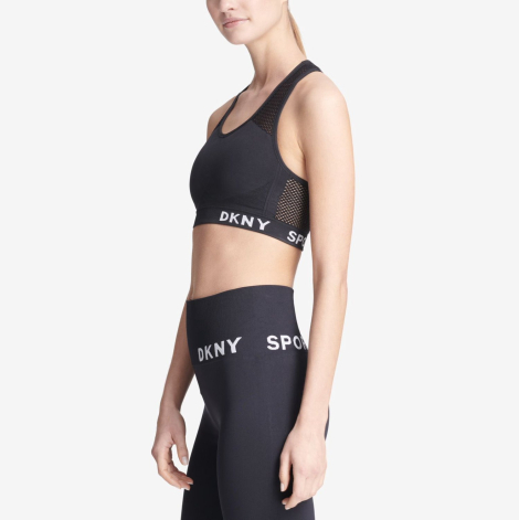 Спортивный эластичный топ DKNY Sport 1159833501 (Черный XS)