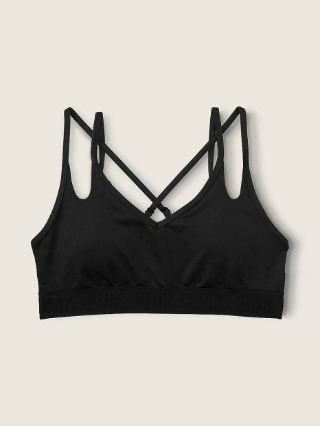 Спортивний топ Victoria's Secret PINK Sport 1159834420 (Чорний XS)