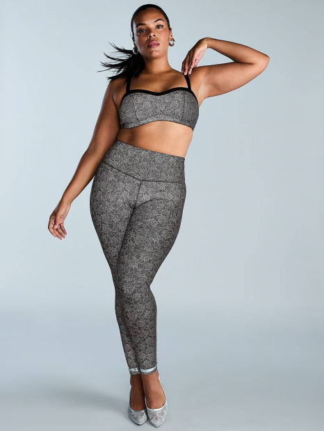 Спортивный бюстгальтер VSX Victoria's Secret 1159836821 (Серый L)