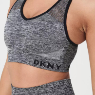 Спортивний еластичний топ DKNY Sport 1159830985 (Сірий XS)