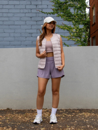 Спортивный топ-бра AIRism Uniqlo 1159831426 (Розовый S)