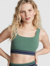 Спортивный топ Victoria's Secret Pink 1159832900 (Зеленый S)