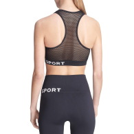 Спортивный эластичный топ DKNY Sport 1159833501 (Черный XS)