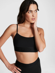 Спортивний топ Victoria's Secret Pink 1159834554 (Чорний M)