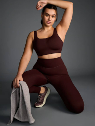 Спортивний топ Victoria's Secret з перфорацією 1159835282 (Бордовий 44D)