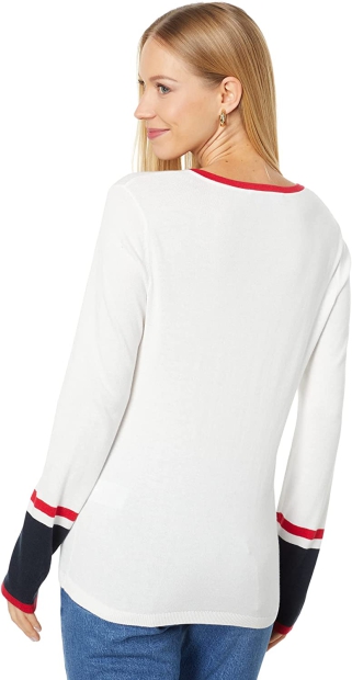 Женский свитер Tommy Hilfiger кофта 1159777802 (Белый, XL)
