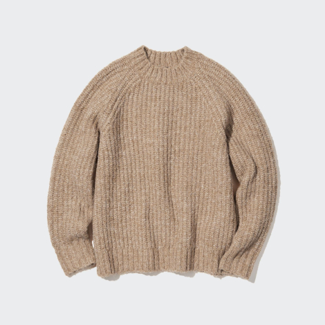 Женский свитер UNIQLO кофта 1159779464 (Бежевый, XL)