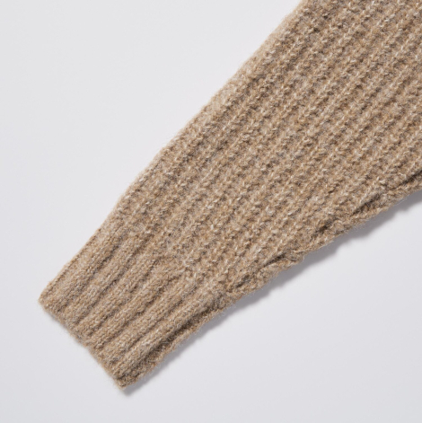 Женский свитер UNIQLO кофта 1159779464 (Бежевый, XL)