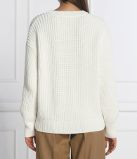 Женский вязаный свитер Tommy Hilfiger кофта 1159778026 (Белый, XL)