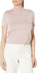 Женская кофта Calvin Klein с коротким рукавом 1159782331 (Розовый, S)
