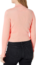 Жіночий легкий светр Calvin Klein водолазка в рубчик оригінал