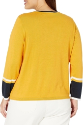 Женский свитер Tommy Hilfiger кофта 1159789545 (Желтый, 2X)