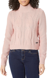 Вязаный женский свитер Calvin Klein 1159789681 (Розовый, XL)