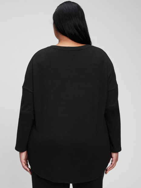 Женский свитер Gap кофта с вырезом 1159767710 (Черный, S)