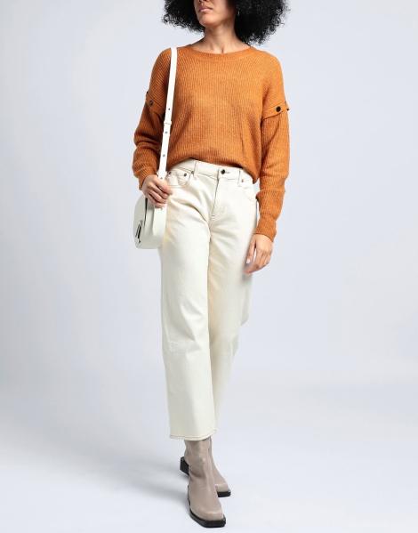 Жіночий трикотажний светр DKNY 1159803885 (Коричневий, XL)