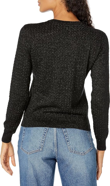 Жіночий тонкий светр Armani Exchange 1159805982 (Чорний, L)