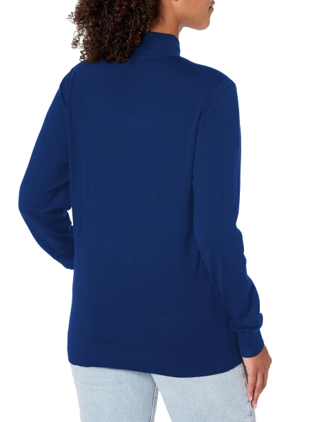 Жіночий напіввовняний светр Armani Exchange 1159806715 (Білий/синій, XS)