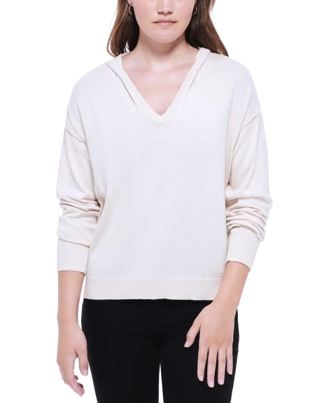 Жіночий светр Calvin Klein з капюшоном 1159807879 (Молочний, S)