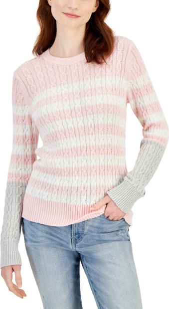 Жіночий в'язаний светр Tommy Hilfiger кофта 1159808907 (Різнокольоровий, XS)