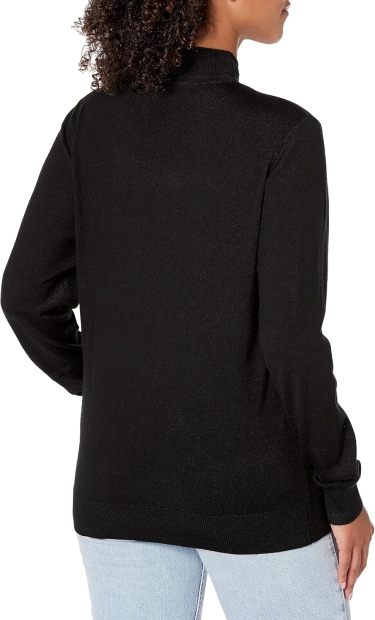 Женский полушерстяной свитер Armani Exchange 1159809691 (Черный, M)