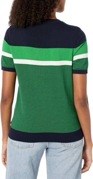 Женский свитер Tommy Hilfiger с коротким рукавом 1159809968 (Зеленый, L)
