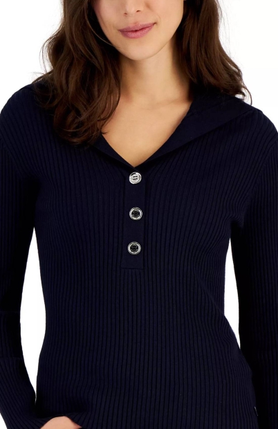 Женский свитер Tommy Hilfiger кофта 1159821182 (Синий XXL)