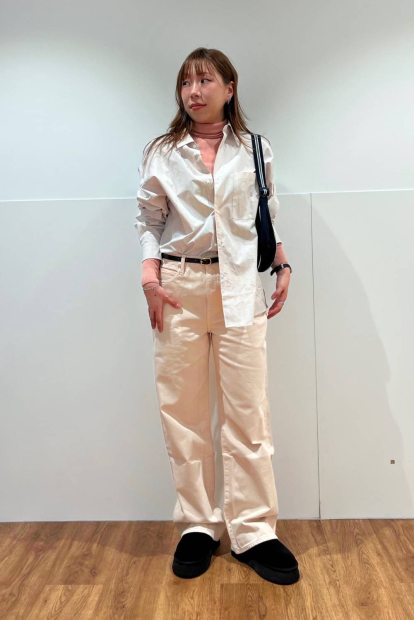 Свитер из мериносовой шерсти UNIQLO водолазка в рубчик 1159832739 (Розовый XXL)