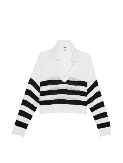 Жіночий трикотажний светр Victoria's Secret Pink 1159834339 (Білий XXL)