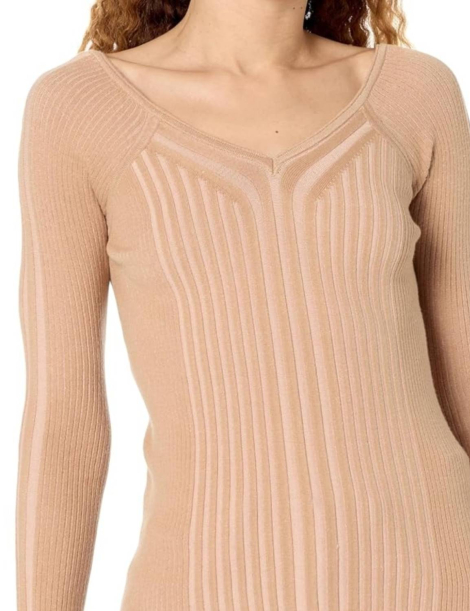 Жіночий светр Allie від GUESS з довгим рукавом 1159835756 (Бежевий XL)