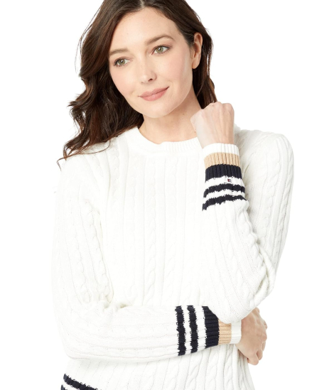 Женский вязаный свитер Tommy Hilfiger 1159837545 (Молочный XXL)