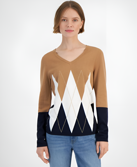 Жіночий светр Tommy Hilfiger пуловер 1159838037 (Коричневий XS)