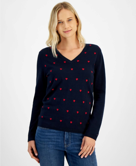 Жіночий светр Tommy Hilfiger 1159838056 (Синій S)