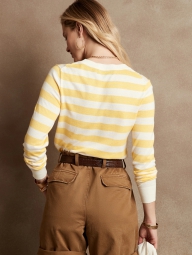 Женский свитер Banana Republic пуловер 1159767932 (Белый/Желтый, XS)