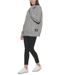 Вязаный женский свитер Calvin Klein с логотипом 1159774746 (Серый, XS)