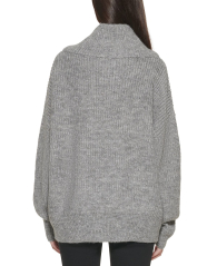 Вязаный женский свитер Calvin Klein с логотипом 1159774746 (Серый, XS)