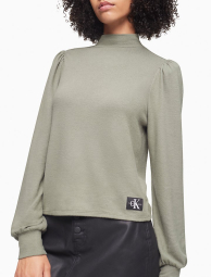 Женский свитер Calvin Klein с логотипом 1159776191 (Зеленый, L)