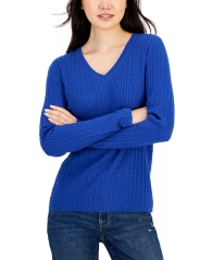 Жіночий светр Tommy Hilfiger кофта 1159794842 (Білий/синій, XS)