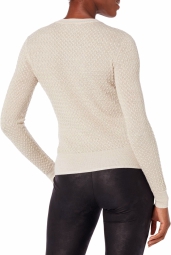 Жіночий тонкий светр Armani Exchange 1159803361 (Бежевий, XS)